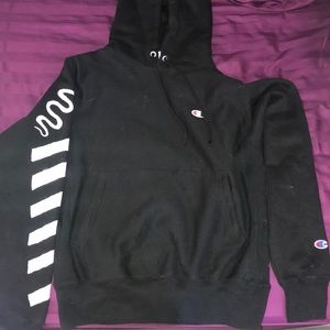 Decorated champion hoodie